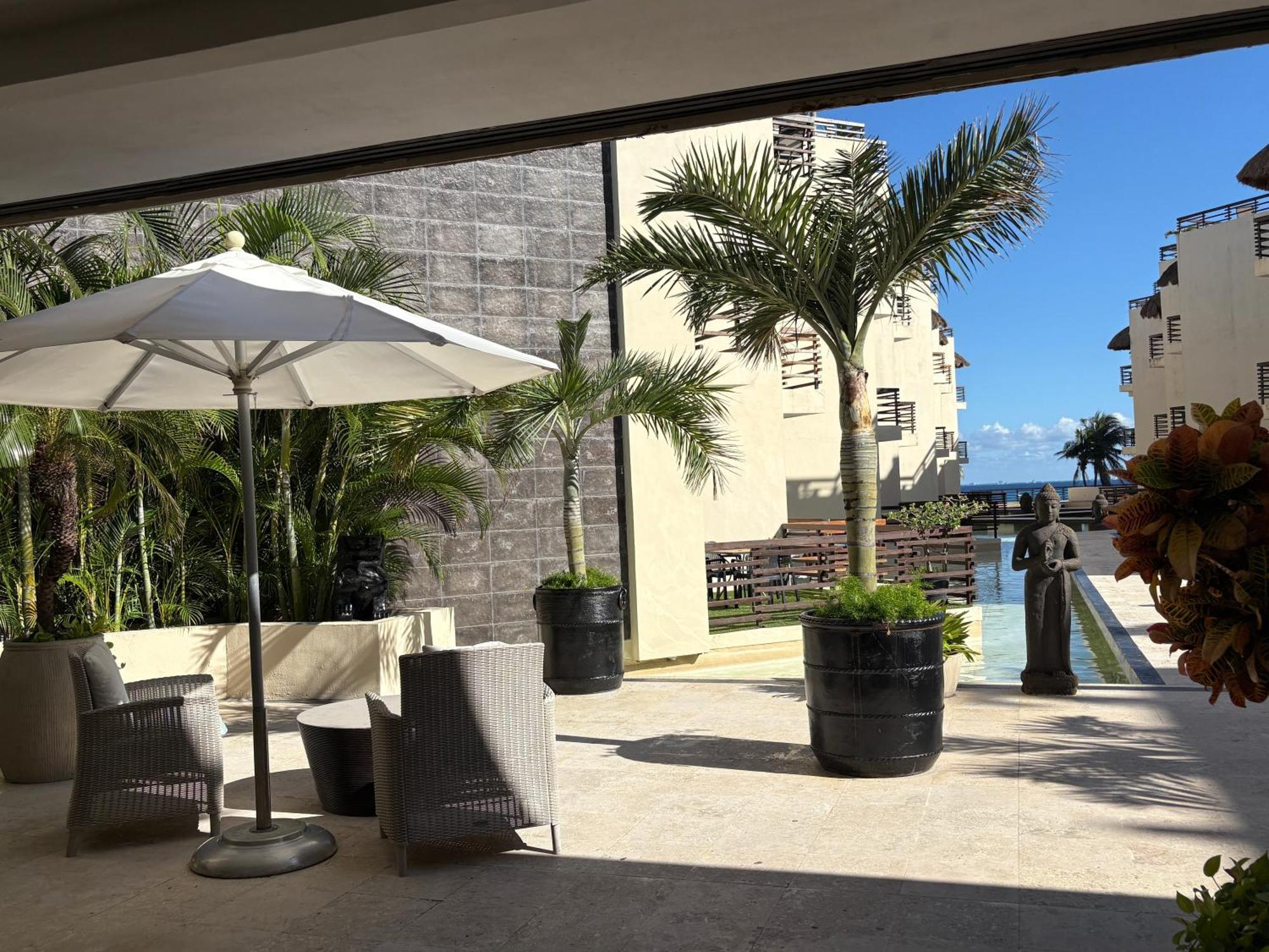 דירות פלאייה דל כרמן Departamento En Aldea Thai Con Terraza, Vista Al Mar Y Alberca Privada, Para 8 Personas מראה חיצוני תמונה